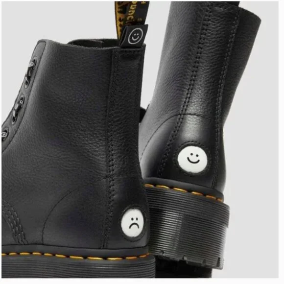 Dr. Martens | Sinclair Lazy Oaf Leather Platform Boots - Picture 2 of 11